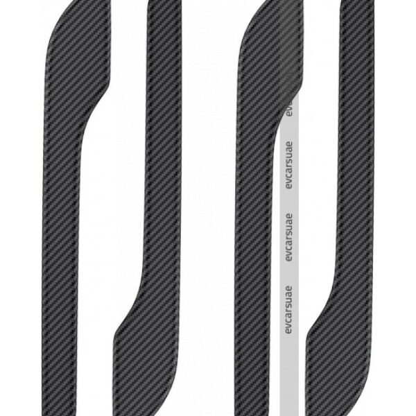 Carbon Fiber Door Handle Protector for Tesla Model 3/Y, Door Handle Stickers, Anti-Scratch Accessories, Decorative Accessories