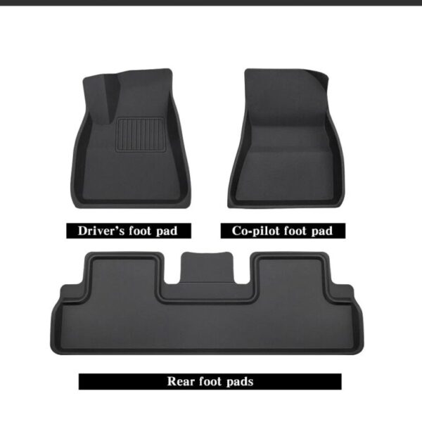 High quality indoor pedals to protect Tesla's interior floors Model 3