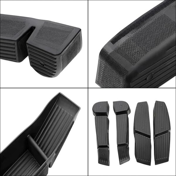 4PCS Soft TPE Insert Door Organizer Tray Model Y Door Side Storage Box For Model Y